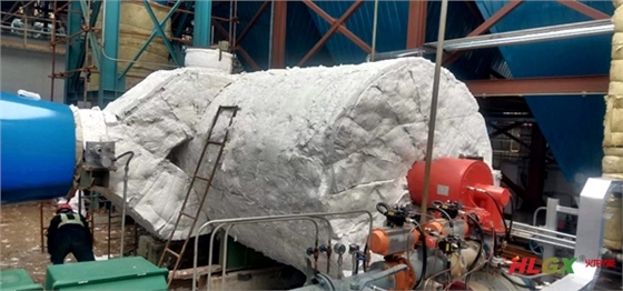 鋼廠(chǎng)熱風(fēng)爐外保溫方法