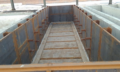 鋅鍋保溫施工前 鋅鍋保溫施工前