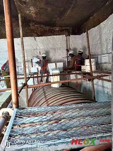 非洲加納石化工業(yè)爐保溫項目