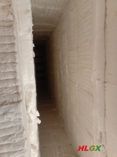 潞新鋼鐵脫硝煙道保溫內襯